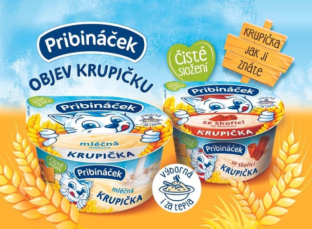 Novinka: Objev Pribináček Krupičku