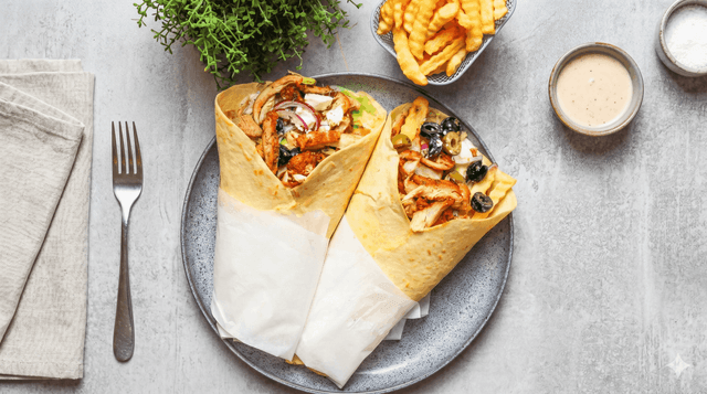 Domácí gyros s Lučinou Salátovou